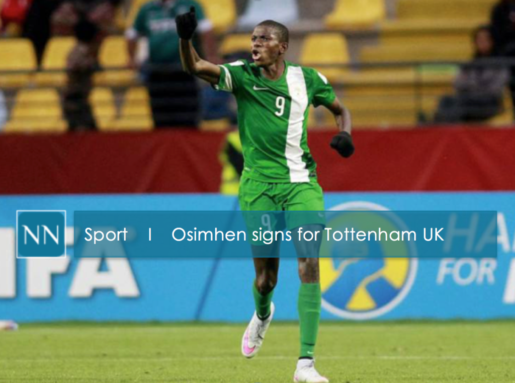 Osimhen - Star for Nigeria   at the Under-17 World Cup