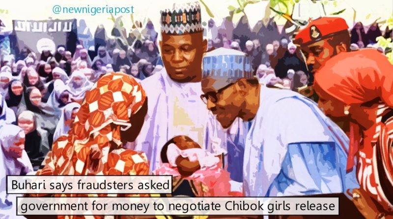 Buhari and chibok girls